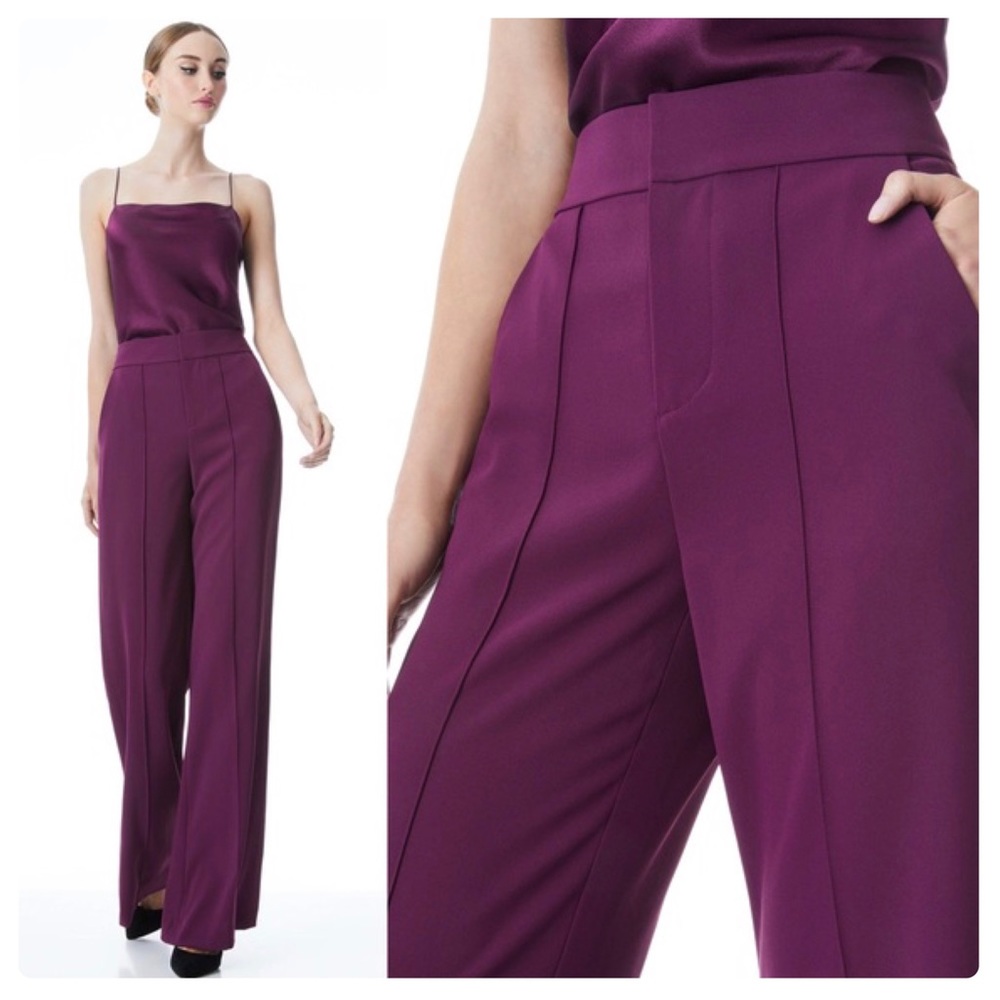 ALICE + OLIVIA Dylan Wide Leg Pants